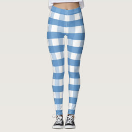 Gingham-| Zazzle_Growshop. Leggings