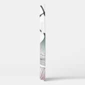 Gingko biloba met de hand getekend. Case-Mate iPhone case (Achterkant / Rechts)