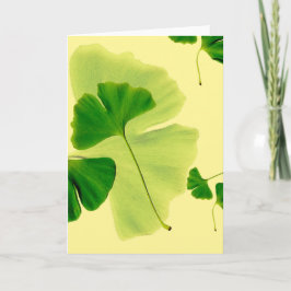 Gingko Elegance Kaart
