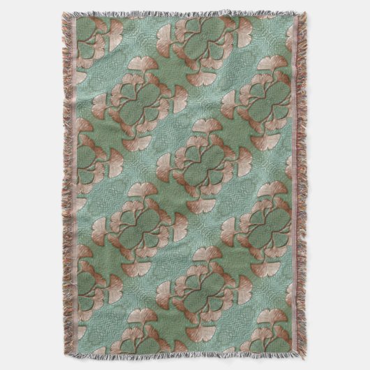 Gingko Jetez la couverture avec la frange (devant Vertical)