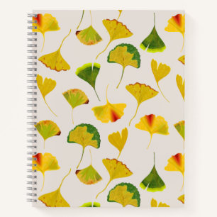 Gingko Leaves Notitieboek