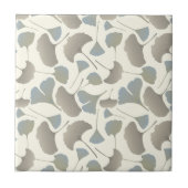 Gingko Leaves Tile Tegeltje (Voorkant)