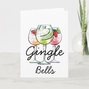 Gingle Bells   Cartes de Noël Gin & Tonic