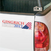 Gingrich/Cain 2012 bumpersticker (Op Truck)