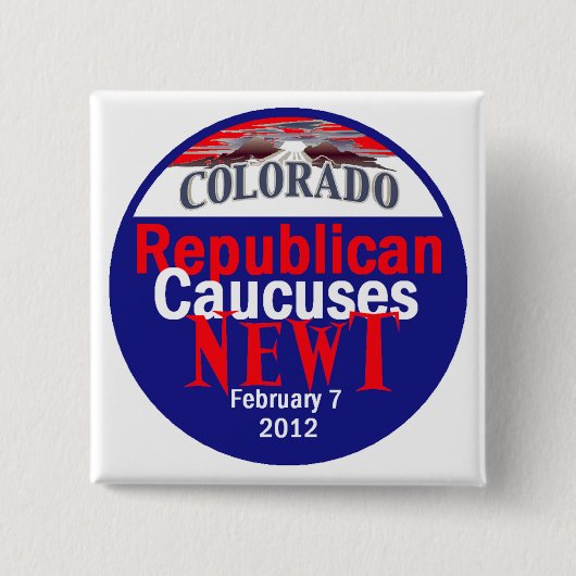 Gingrich Colorado Button (Voorkant)