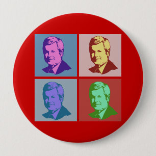 Gingrich Pop Art Ronde Button 4,0 Cm