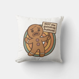 Gingy Gingerbread Kerst Kussen