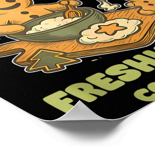 Gingy's Baby Bakery Freshly Baked Coming Soon Chri Poster (Hoek)