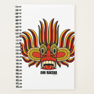 Gini Raksha Mask Spiral Event Planner - Sri Lanka