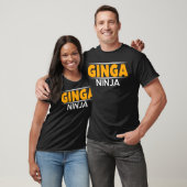 Ginja Ninja Funny Ginger Red Head T-Shirt (Unisex)
