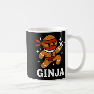 Ginjas Gemberkoek Ninja Grappige Kerst Koekje Bo Koffiemok