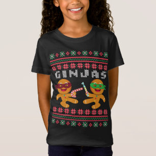 Ginjas Gingerbread Hommes laides Sweat de Noël