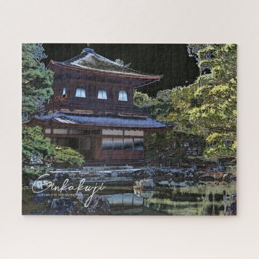 Ginkaku-ji (Higashiyama Jisho-ji) Legpuzzel (Horizontaal)