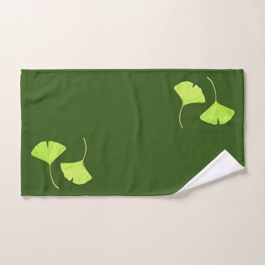 Ginkgo Art Feuille (Serviette à main)