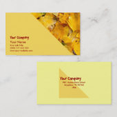 Ginkgo Biloba-bladeren Visitekaartje (Voorkant / Achterkant)