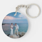 Ginkgo Biloba Zalig Huwelijk Sleutelhanger (Achterkant)