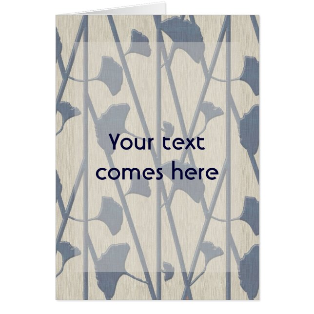 ginkgo bleu (Devant)