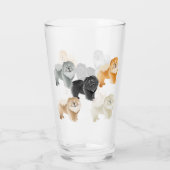 Ginkgo Chow 5 couleurs verre (Dos)