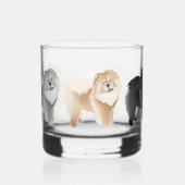 GINKGO CHOW 5 vachtkleuren Rocks glas (Links)