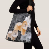 GINKGO de Chow crossbody of canvas tassen (Dichtbij)