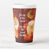 GINKGO de rode koe -  tekst Latte Mok (Voorkant)