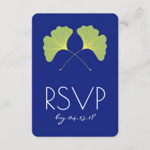 Ginkgo Feuille Spring Green RSVP