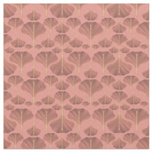  Ginkgo Floral Pattern Stof