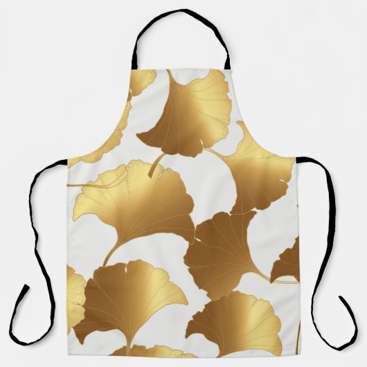 Ginkgo Gold: luxe design. Schort (Voorkant)