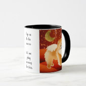GINKGO la boue rouge - mug de guillemets personnal (Devant droit)