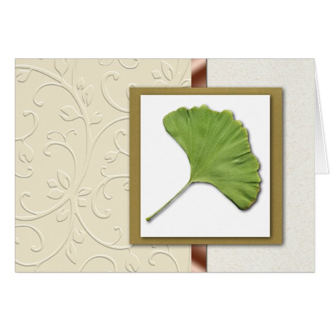 Ginkgo Leaf (Voorkant Horizontaal)