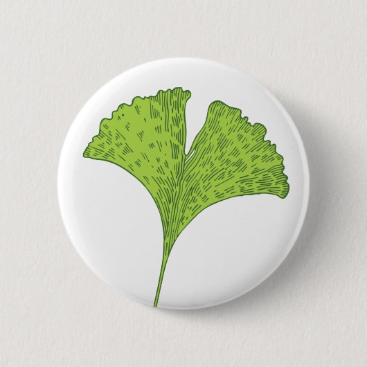 Ginkgo Leaf Button (Voorkant)