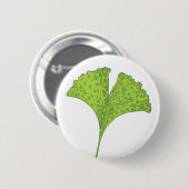 Ginkgo Leaf Button (Voorkant /achterkant)