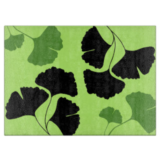 Ginkgo Leaf Glass snijplank