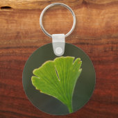 Ginkgo Leaf Key Ring Sleutelhanger (Voorkant)