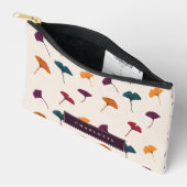 Ginkgo Leaf Pattern Waterverf Herfst Herfstkleuren Etui (Open)