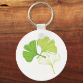 Ginkgo Leaf Sleutelhanger (Voorkant)