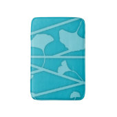 Ginkgo Leaves Kies uw kleur badmat (Voorkant Verticaal)