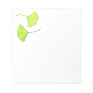 Ginkgo Leaves Notepad Notitieblok