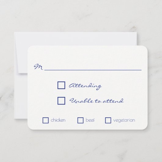 Ginkgo Leaves Spring Green RSVP (Achterkant)