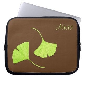 Ginkgo levebeschermhoes voor laptop |  sleeve