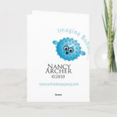 Ginkgo Watercolor Note Card Kaart (Achterkant)