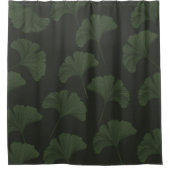 Ginko Bilbao Leaves  Douchegordijn (Voorkant)