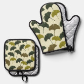 Ginko Bilbao vertrekt Ovenwant & Pannenlap Set (Voorkant / Achterkant)