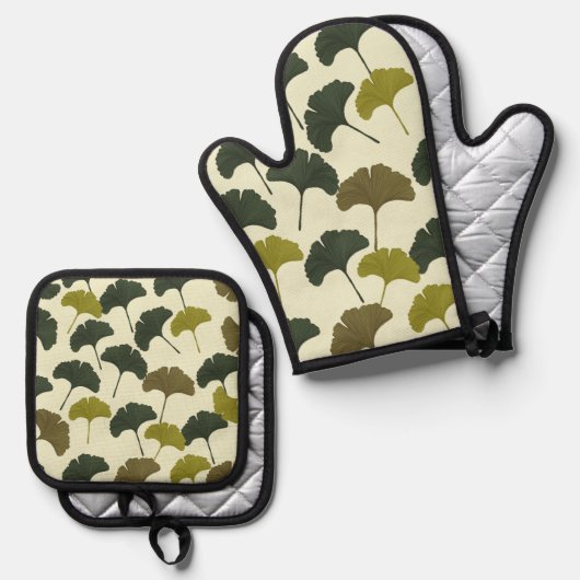 Ginko Bilbao vertrekt Ovenwant & Pannenlap Set (Voorkant / Achterkant)