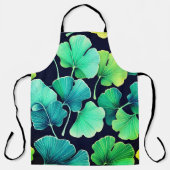 Ginko biloba bladeren schort (Voorkant)