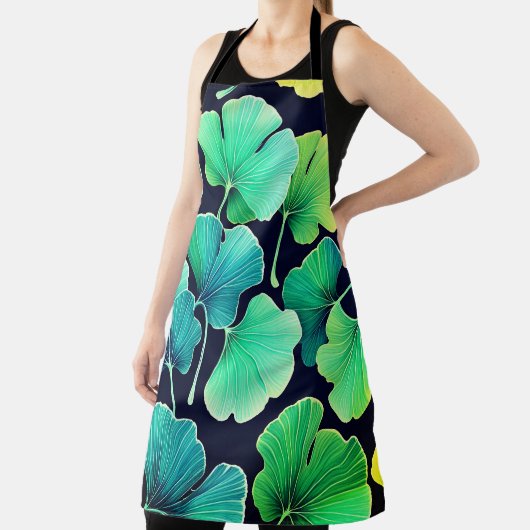 Ginko biloba bladeren schort (Insitu)