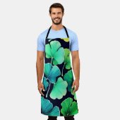 Ginko biloba bladeren schort (Gedragen)