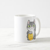 Ginko et Yoshi Lucky chats Mug (Devant droit)