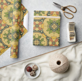 Ginkobladeren Cadeaupapier