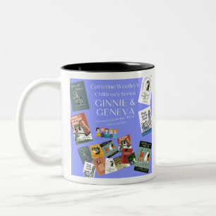 Ginnie & Genève - Timeless Book Series Two-Tone C Tweekleurige Koffiemok